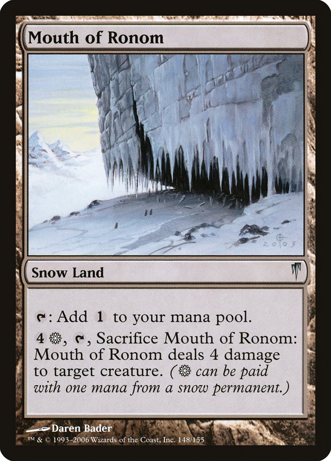 Mouth of Ronom [Coldsnap] (148)
