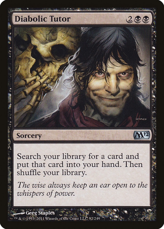 Diabolic Tutor [Magic 2012] (92)