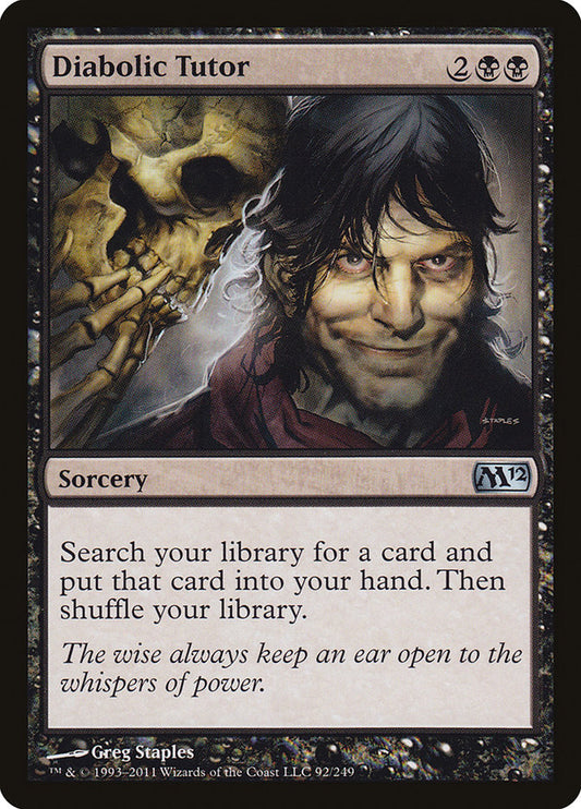 Diabolic Tutor [Magic 2012] (92)