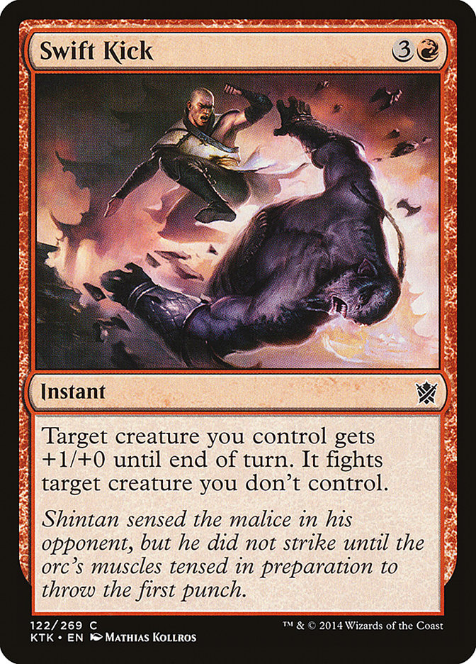 Swift Kick [Khans of Tarkir] (122)