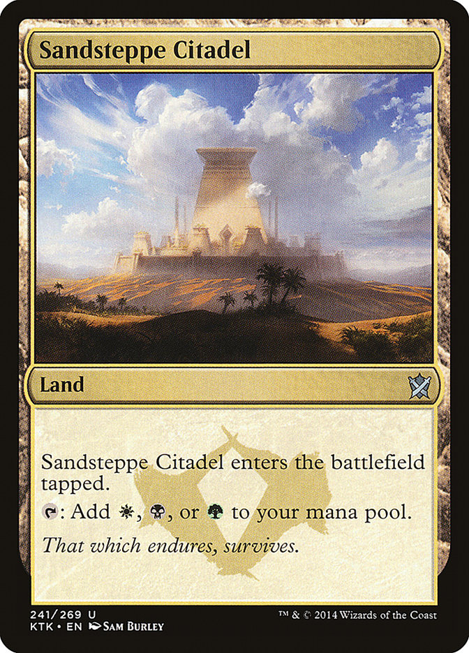 Sandsteppe Citadel [Khans of Tarkir] (241)