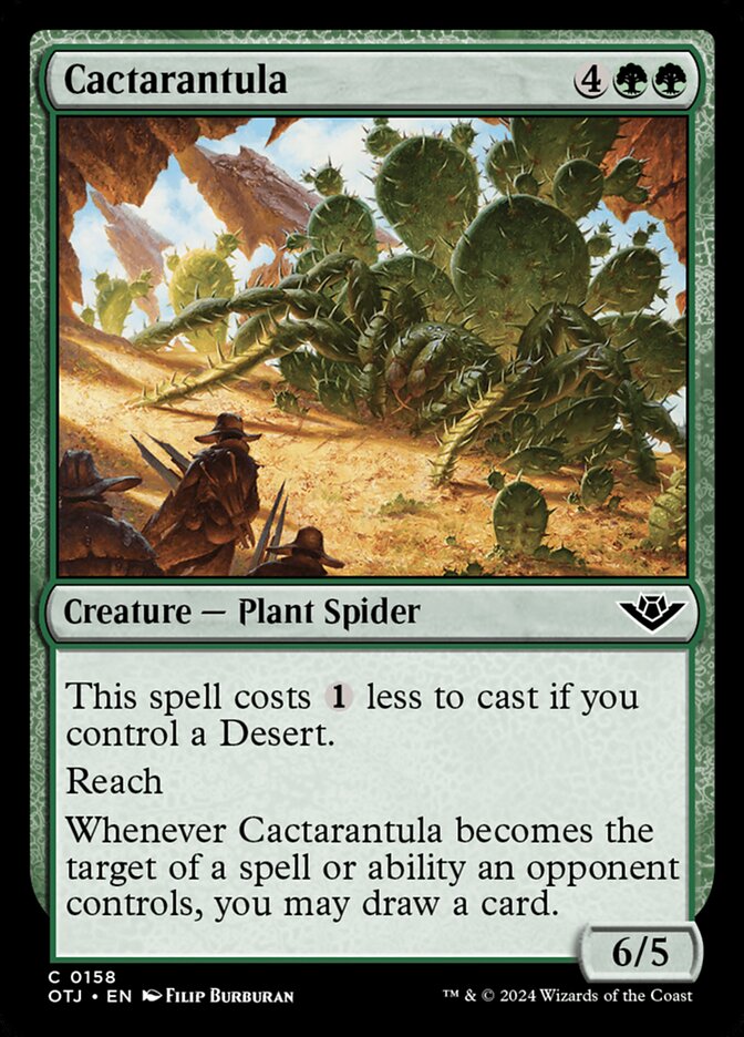 Cactarantula [Outlaws of Thunder Junction] (158)