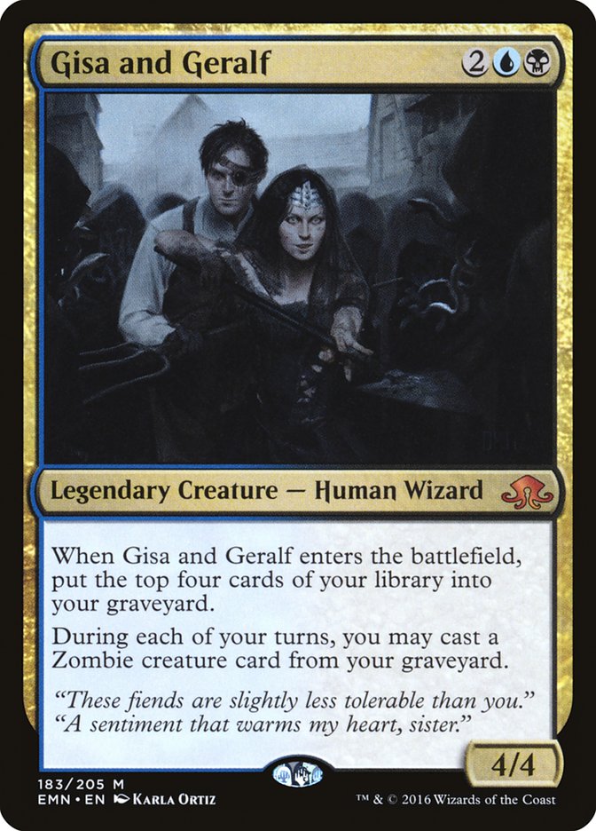 Gisa and Geralf [Eldritch Moon] (183)