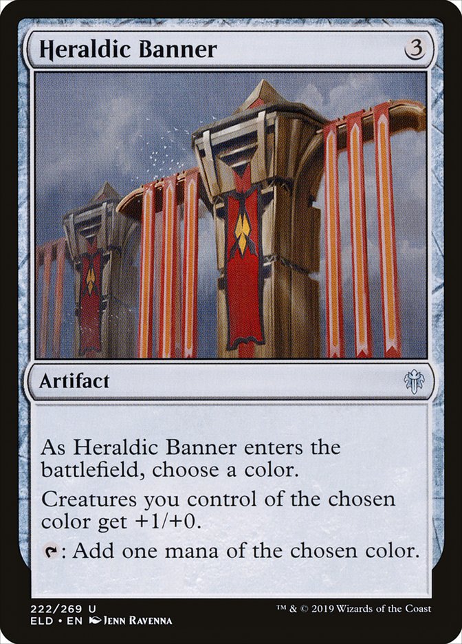 Heraldic Banner [Throne of Eldraine] (222)
