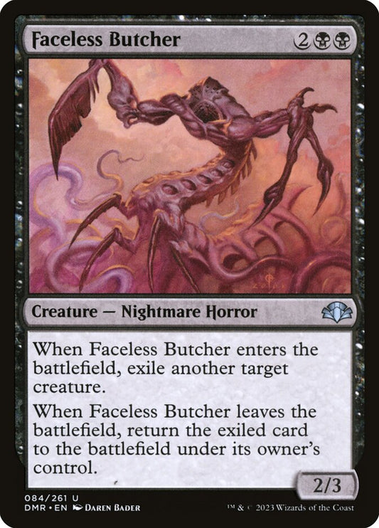 Faceless Butcher [Dominaria Remastered] (84)
