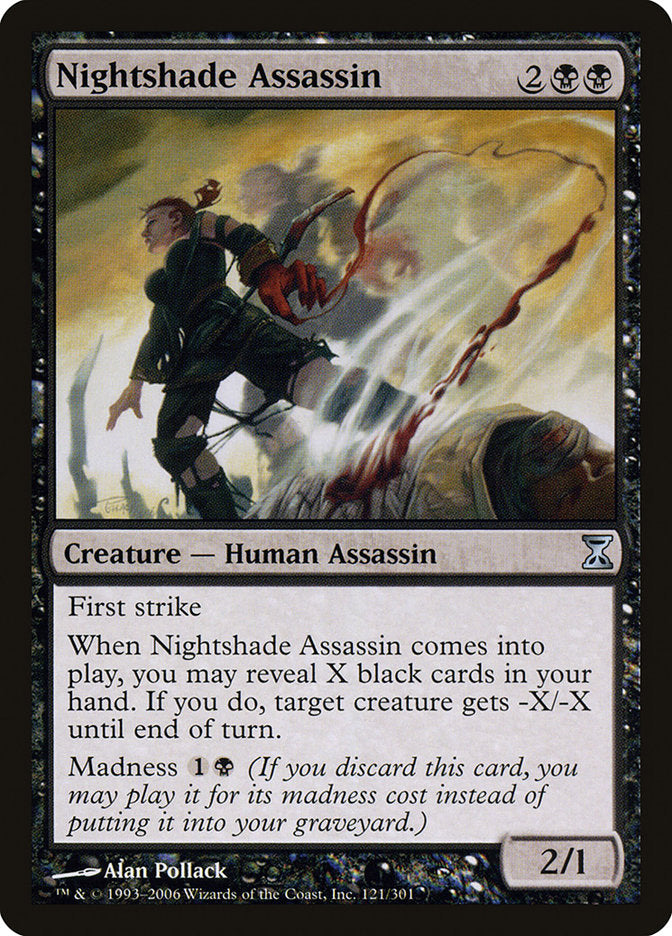 Nightshade Assassin [Time Spiral] (121)