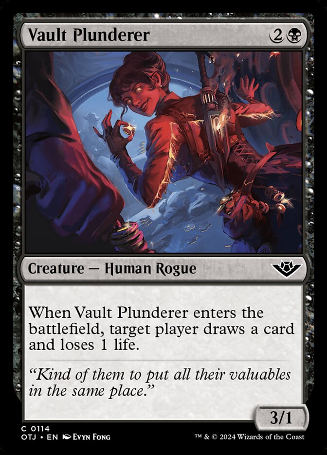 Vault Plunderer [Outlaws of Thunder Junction] (114)