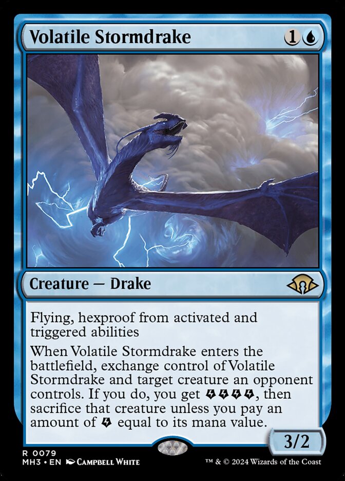 Volatile Stormdrake [Modern Horizons 3] (79)