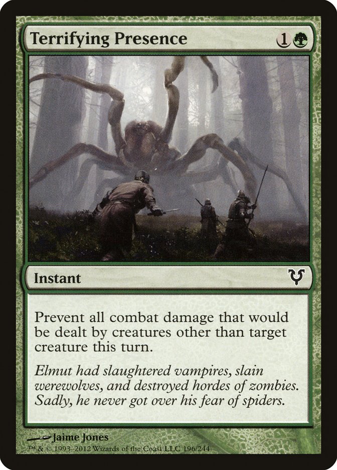 Terrifying Presence [Avacyn Restored] (196)