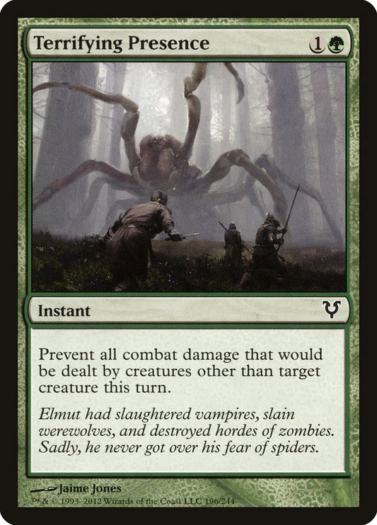 Terrifying Presence [Avacyn Restored] (196)
