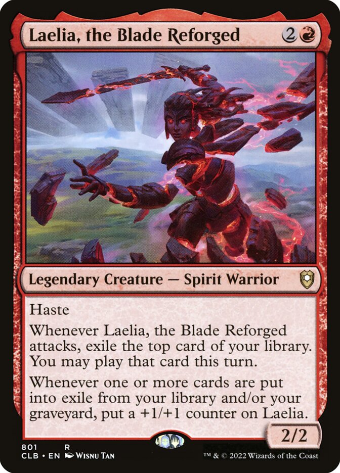 Laelia, the Blade Reforged [Commander Legends: Battle for Baldur's Gate] (801)