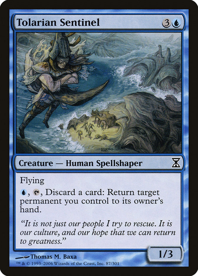 Tolarian Sentinel [Time Spiral] (87)