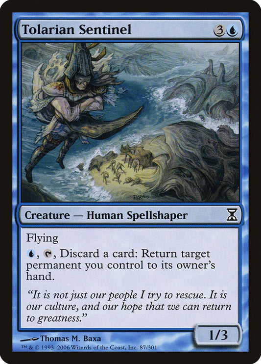 Tolarian Sentinel [Time Spiral] (87)