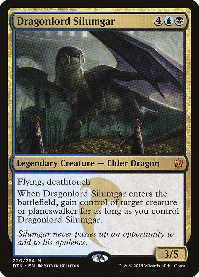 Dragonlord Silumgar [Dragons of Tarkir] (220)