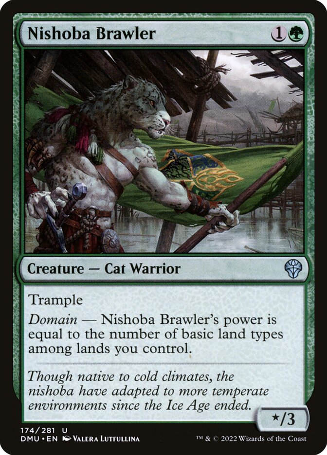 Nishoba Brawler [Dominaria United] (174)