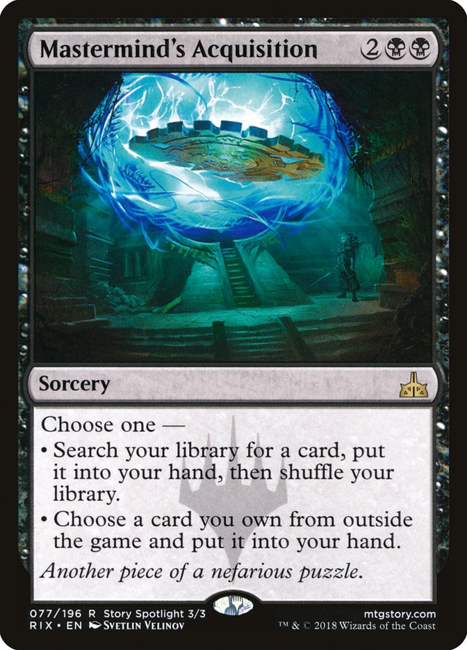 Mastermind's Acquisition [Rivals of Ixalan] (77)