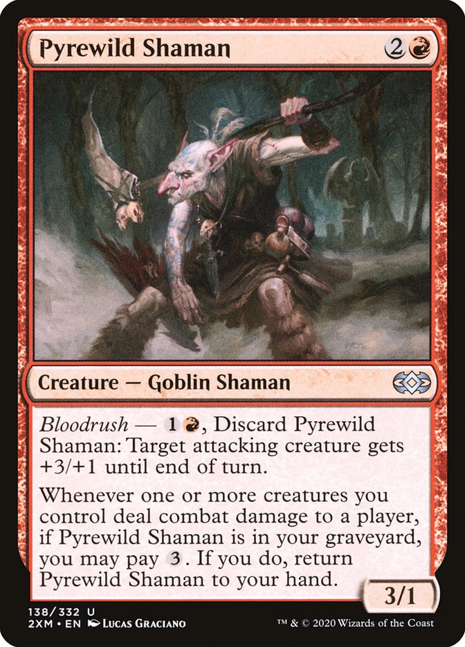 Pyrewild Shaman [Double Masters] (138)