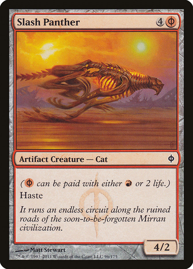 Slash Panther [New Phyrexia] (96)