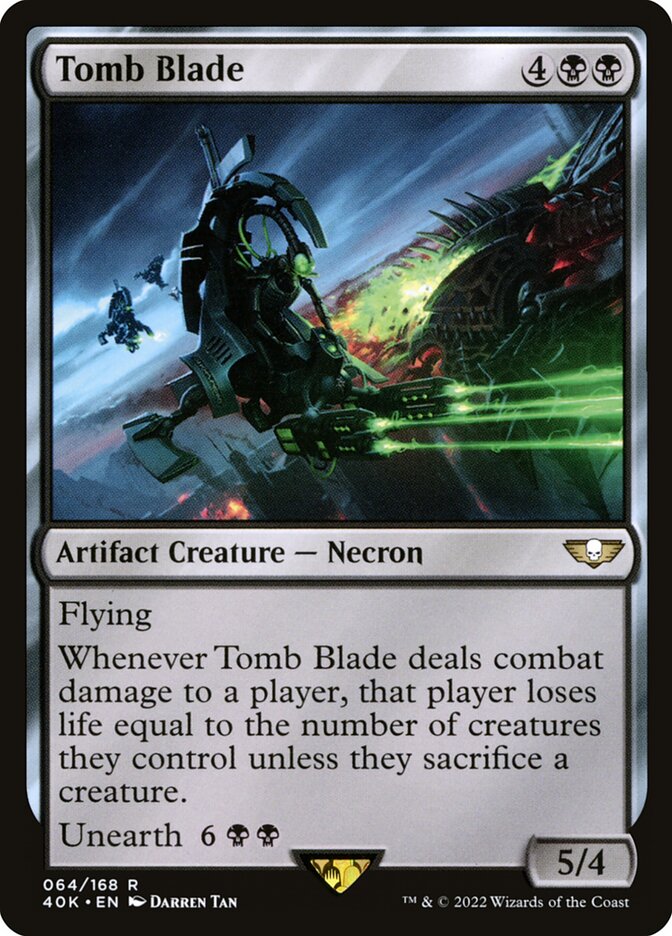 Tomb Blade [Warhammer 40,000 Commander] (64)