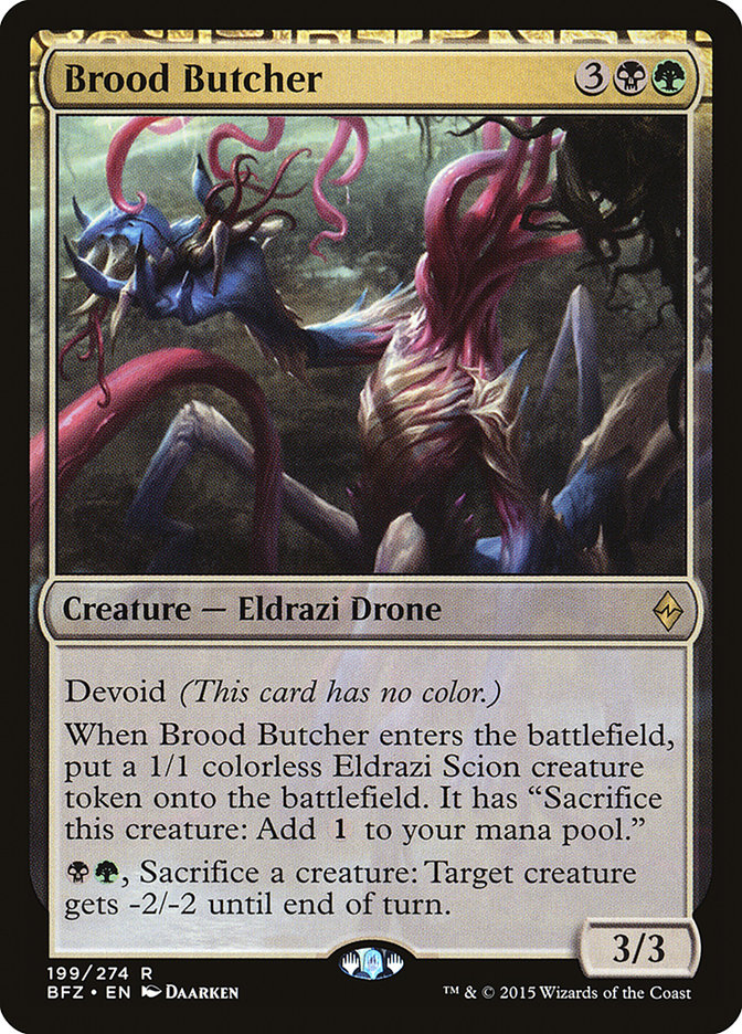 Brood Butcher [Battle for Zendikar] (199)