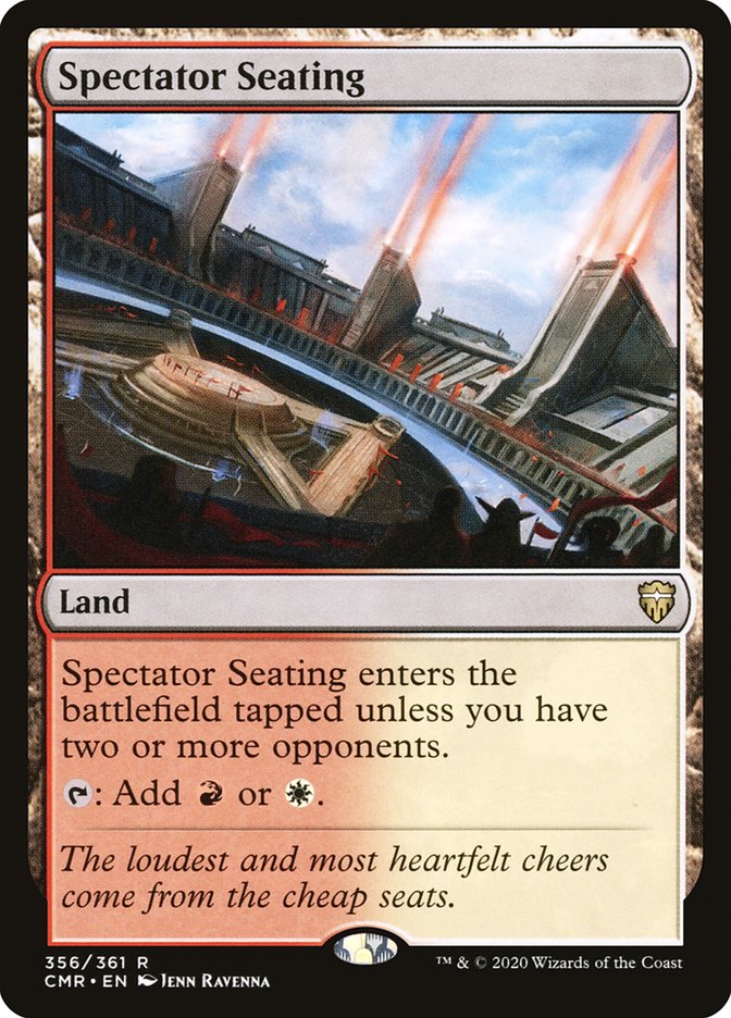 Spectator Seating [Commander Legends] (356)