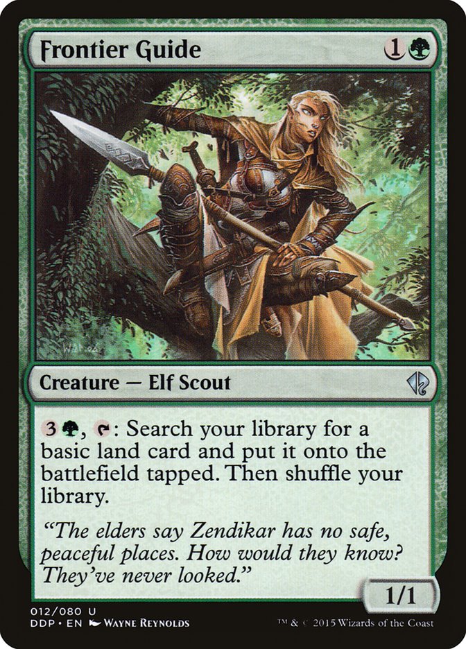 Frontier Guide [Duel Decks: Zendikar vs. Eldrazi] (12)