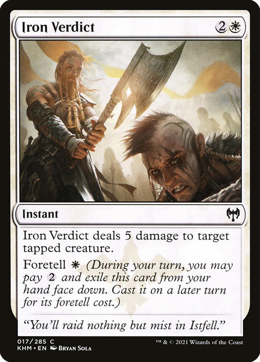 Iron Verdict [Kaldheim] (17)