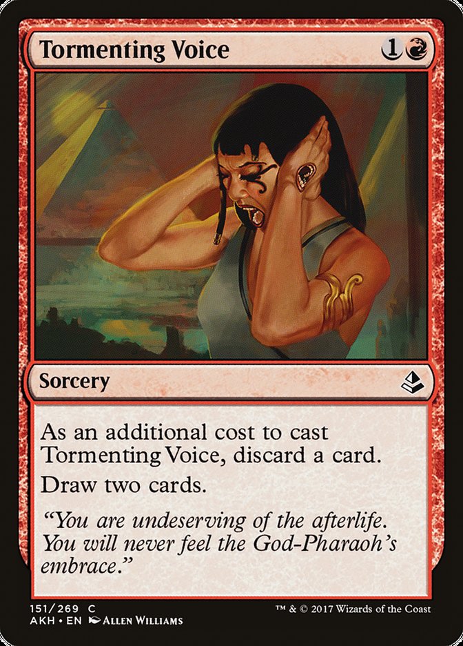 Tormenting Voice [Amonkhet] (151)