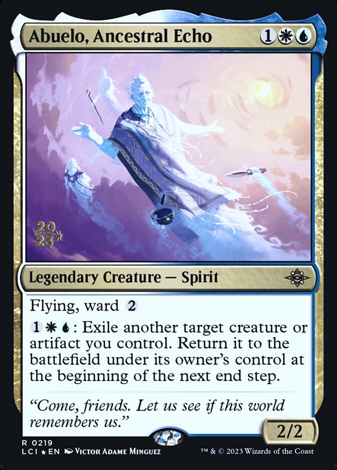 Abuelo, Ancestral Echo [The Lost Caverns of Ixalan Promos] (219s)