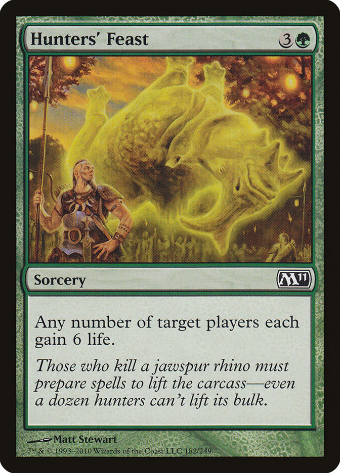 Hunters' Feast [Magic 2011] (182)