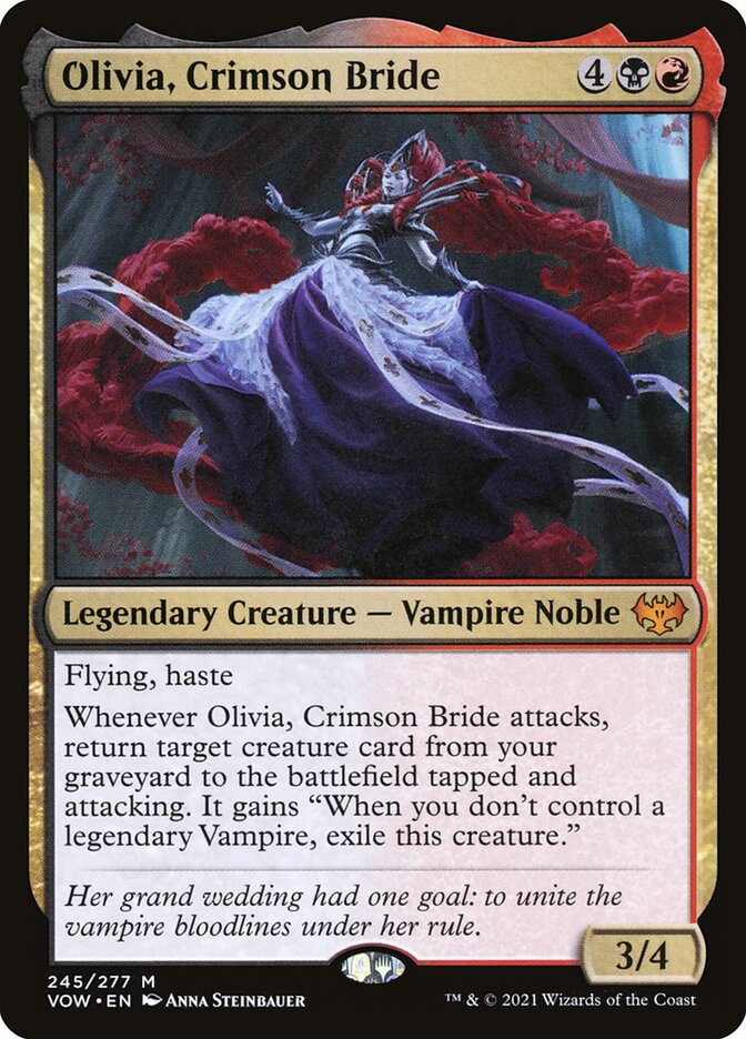 Olivia, Crimson Bride [Innistrad: Crimson Vow] (245)