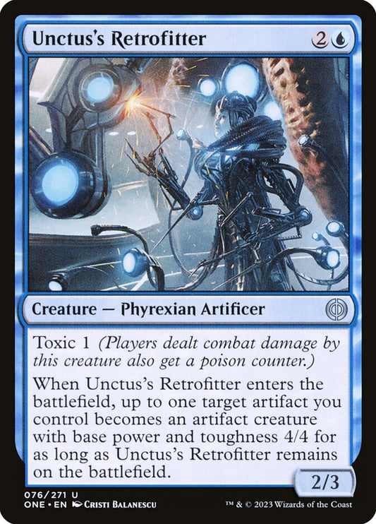 Unctus's Retrofitter [Phyrexia: All Will Be One] (76)