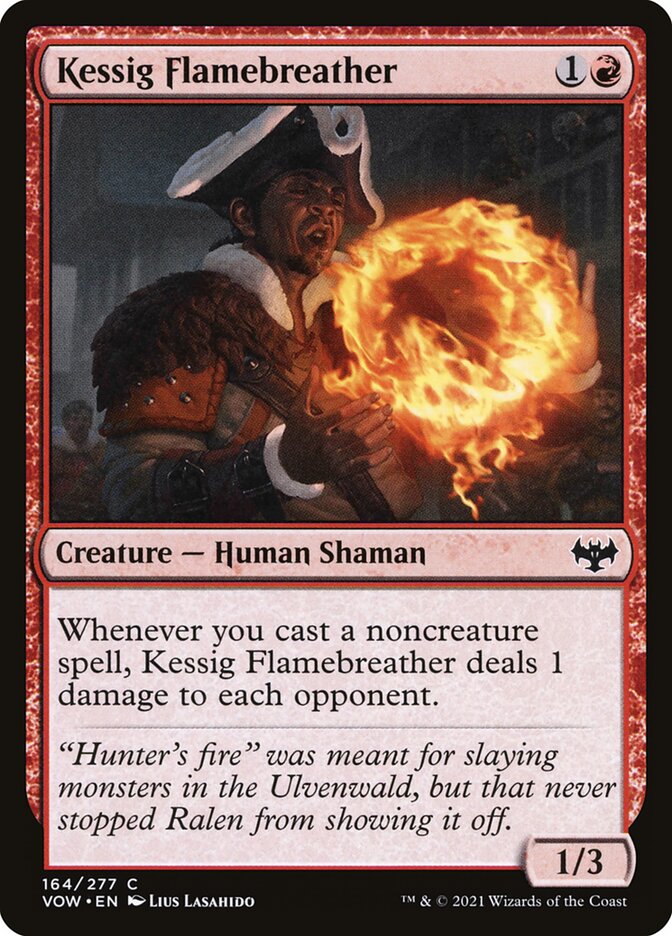 Kessig Flamebreather [Innistrad: Crimson Vow] (164)
