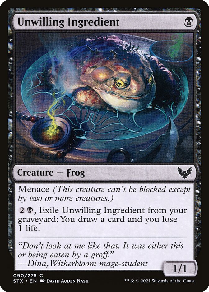 Unwilling Ingredient [Strixhaven: School of Mages] (90)