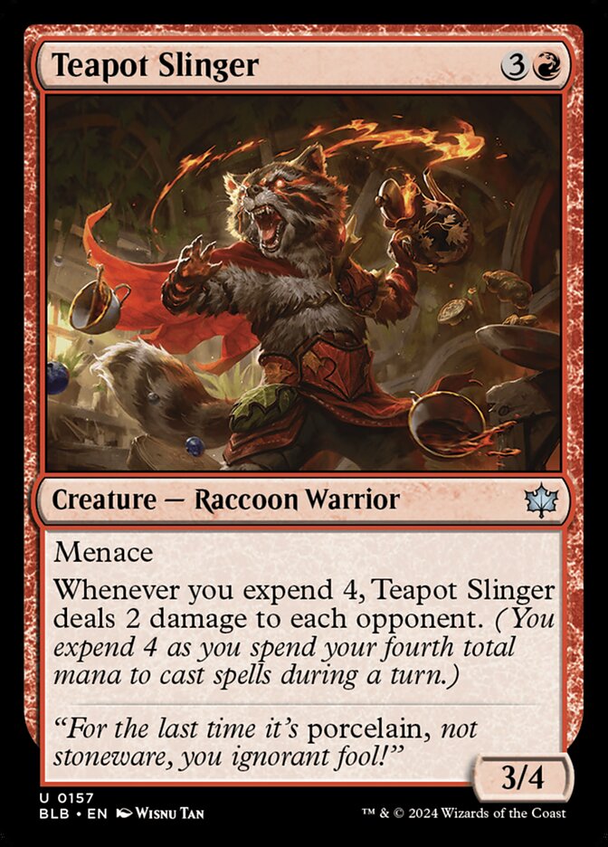 Teapot Slinger [Bloomburrow] (157)