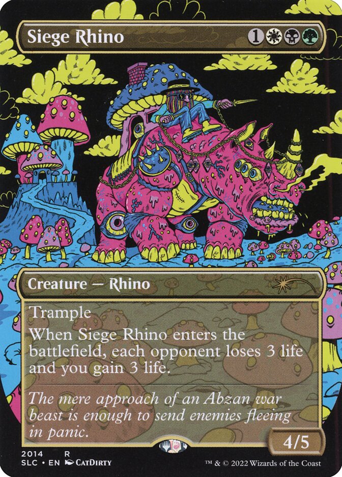 Siege Rhino [Secret Lair Countdown] (2014)