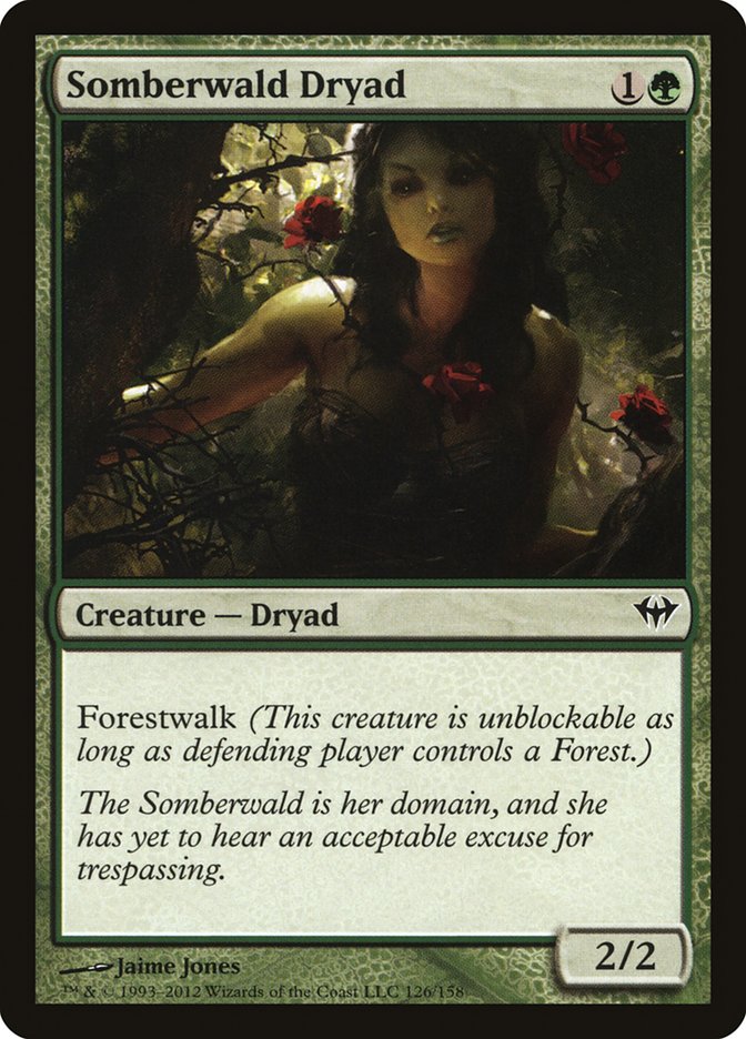 Somberwald Dryad [Dark Ascension] (126)