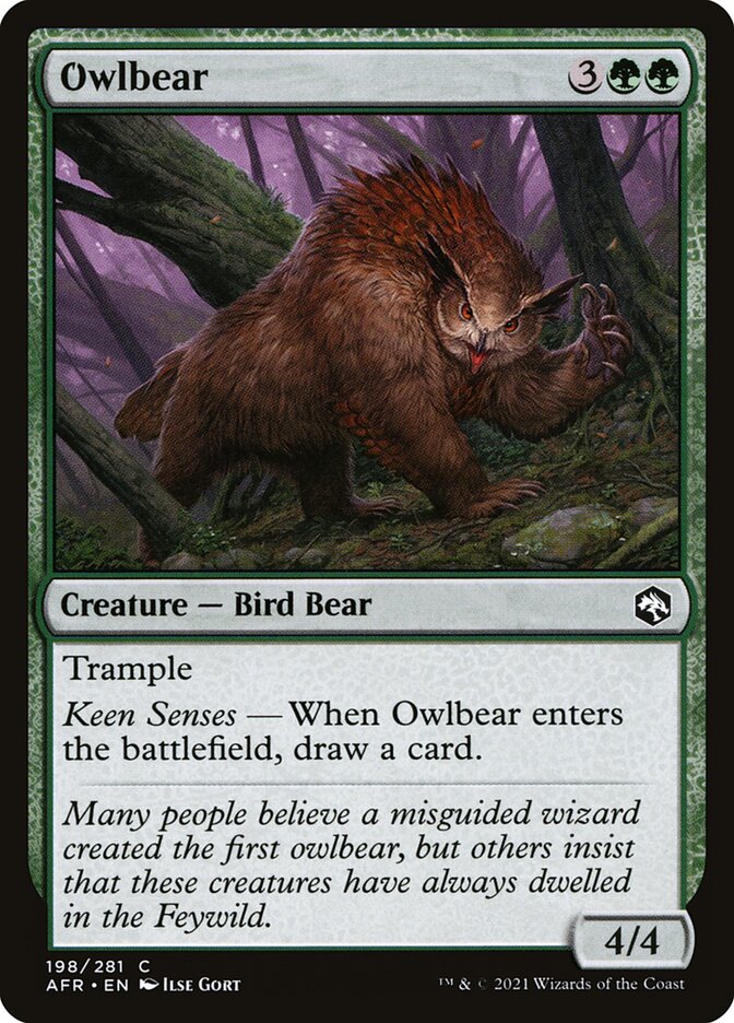 Owlbear [Adventures in the Forgotten Realms] (198)