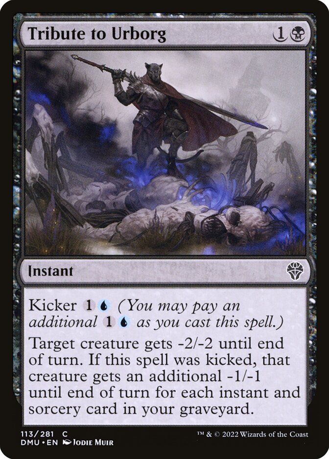 Tribute to Urborg [Dominaria United] (113)