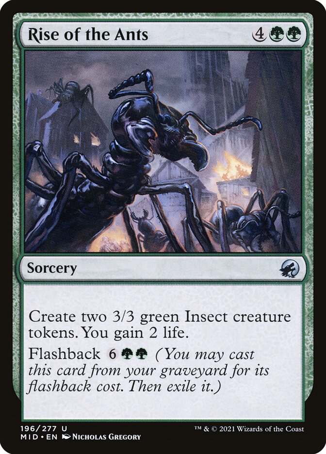 Rise of the Ants [Innistrad: Midnight Hunt] (196)