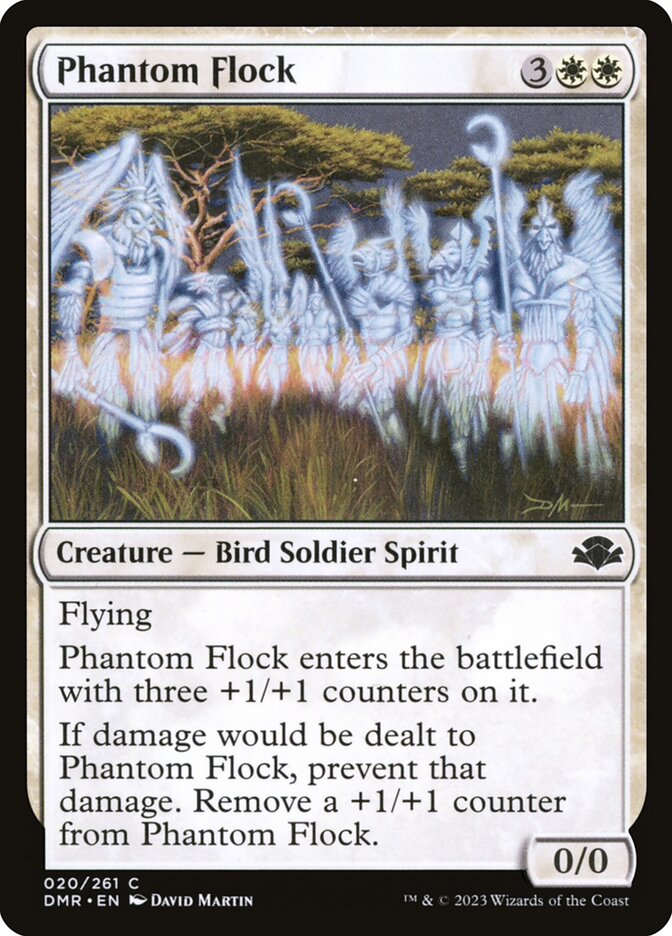 Phantom Flock [Dominaria Remastered] (20)