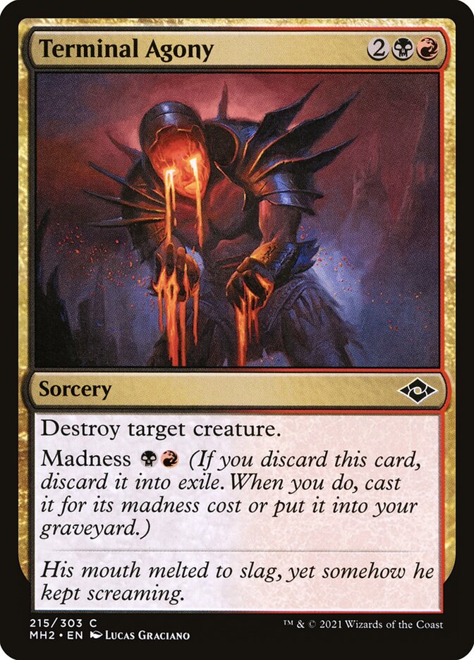 Terminal Agony [Modern Horizons 2] (215)