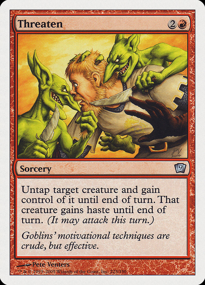 Threaten [Ninth Edition] (223)