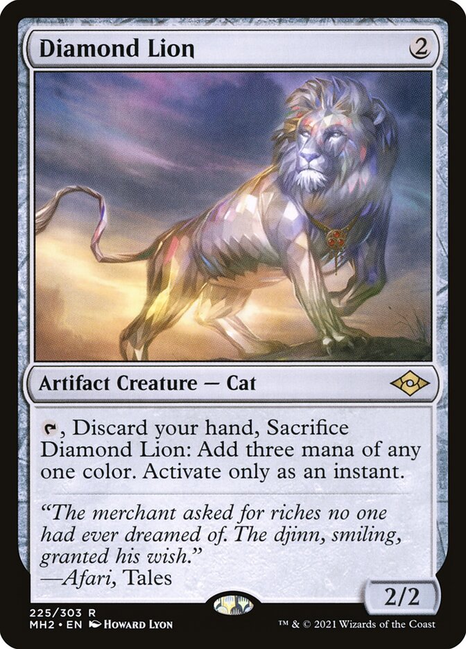 Diamond Lion [Modern Horizons 2] (225)