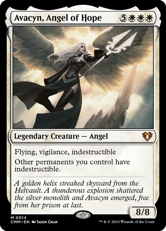Avacyn, Angel of Hope [Commander Masters] (14)