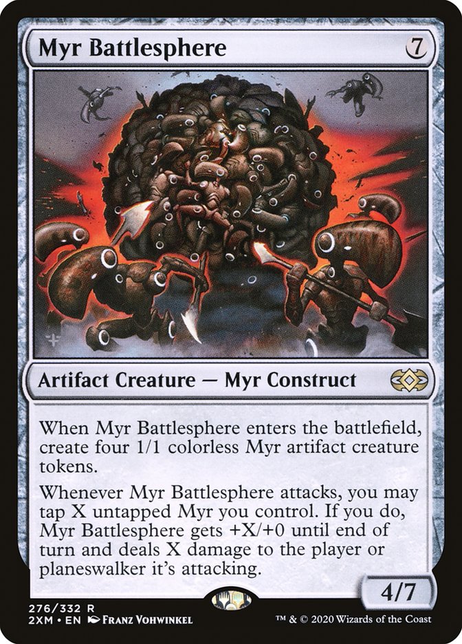 Myr Battlesphere [Double Masters] (276)