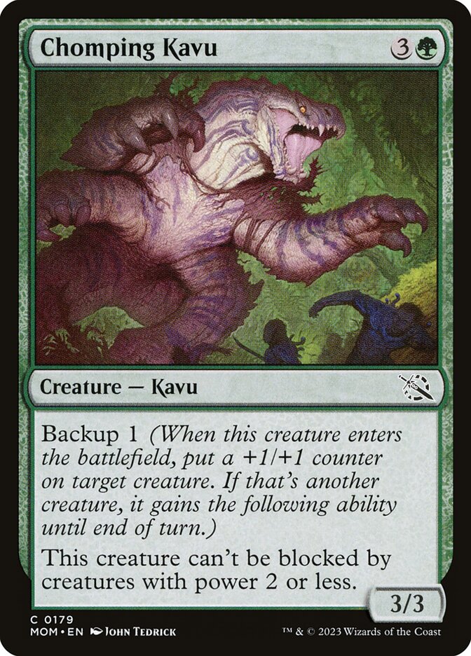 Chomping Kavu [March of the Machine] (179)