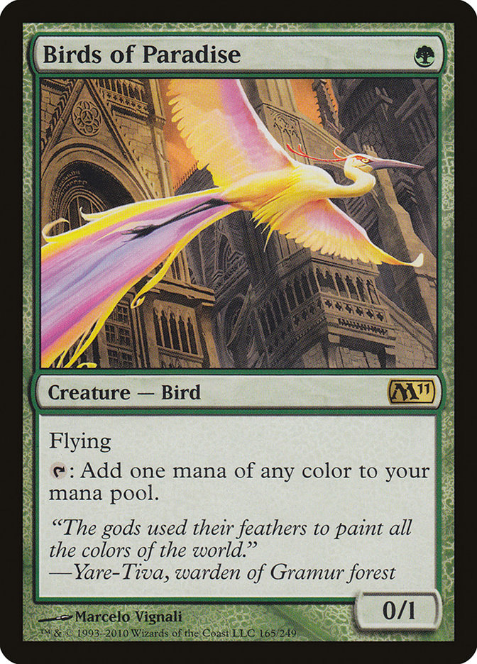 Birds of Paradise [Magic 2011] (165)