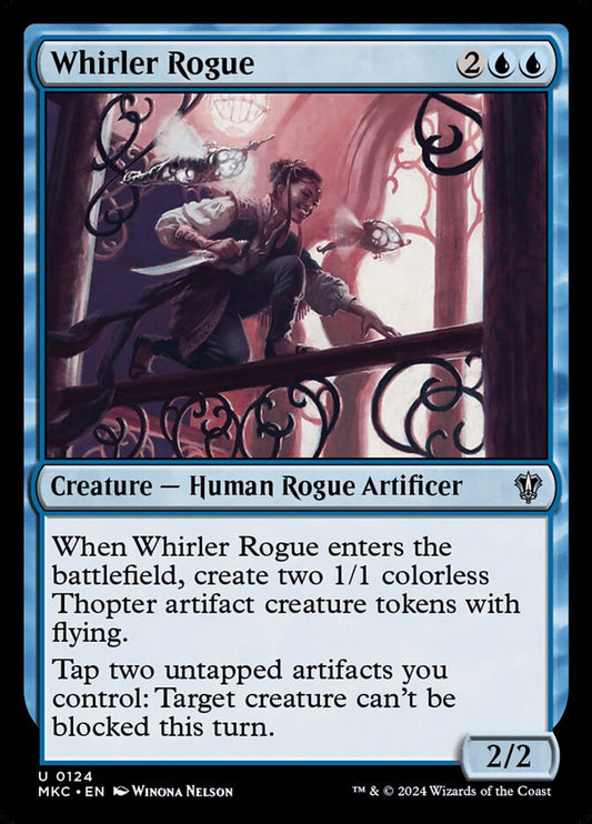 Whirler Rogue [Murders at Karlov Manor Commander] (124)