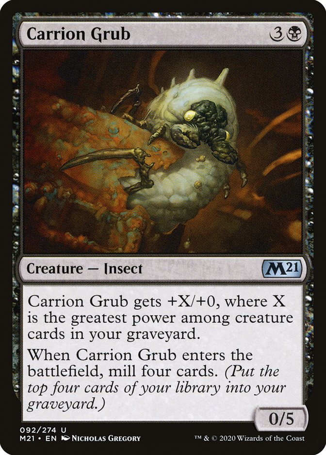 Carrion Grub [Core Set 2021] (92)